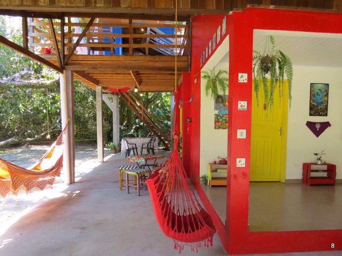 Casa Estilosa E Rustica Com Vista Para O Por Do Sol Da Ilha Do Mel! 外观 照片