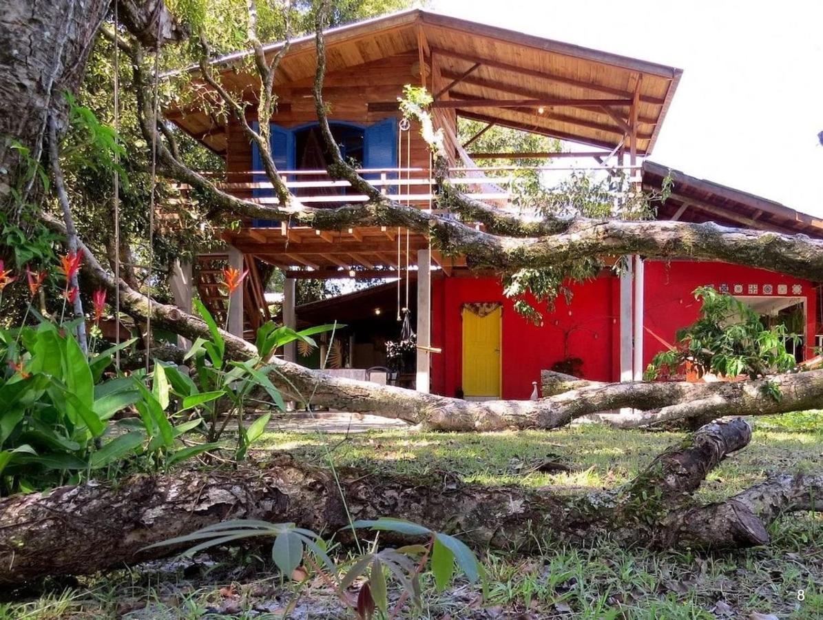 Casa Estilosa E Rustica Com Vista Para O Por Do Sol Da Ilha Do Mel! 外观 照片