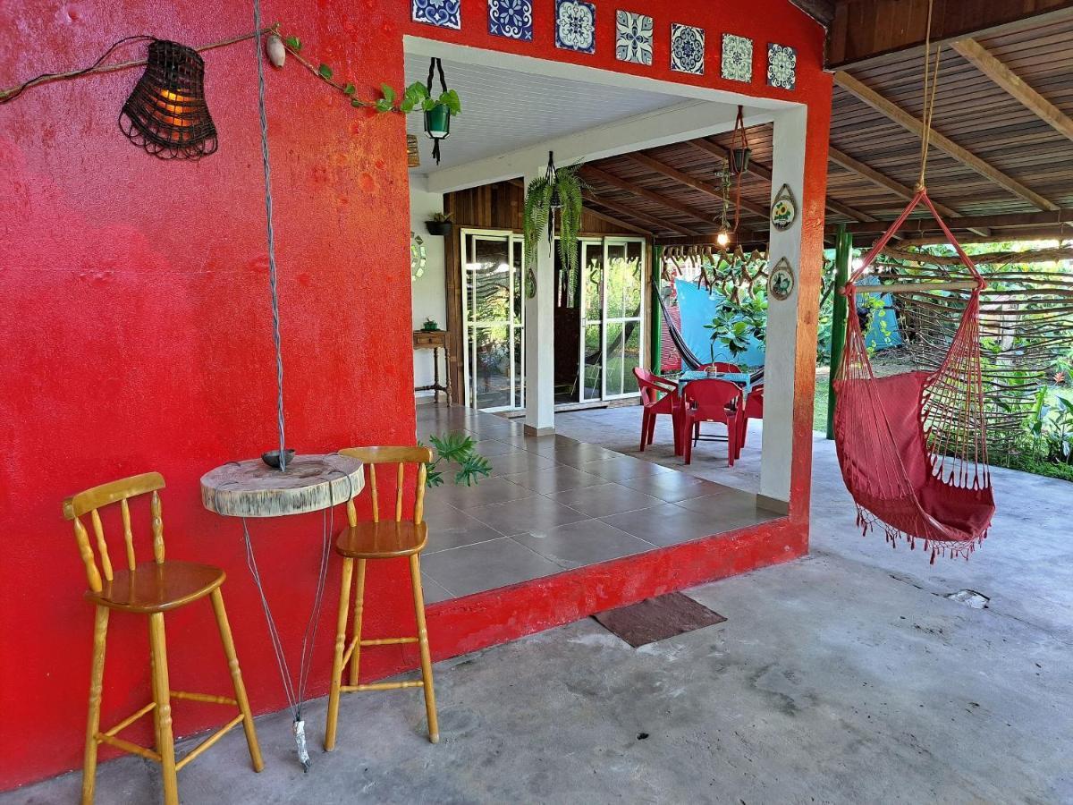 Casa Estilosa E Rustica Com Vista Para O Por Do Sol Da Ilha Do Mel! 外观 照片