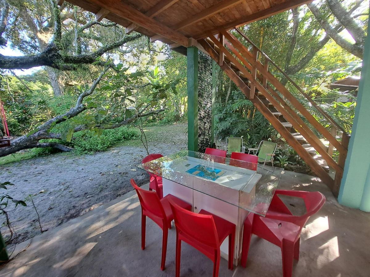 Casa Estilosa E Rustica Com Vista Para O Por Do Sol Da Ilha Do Mel! 外观 照片